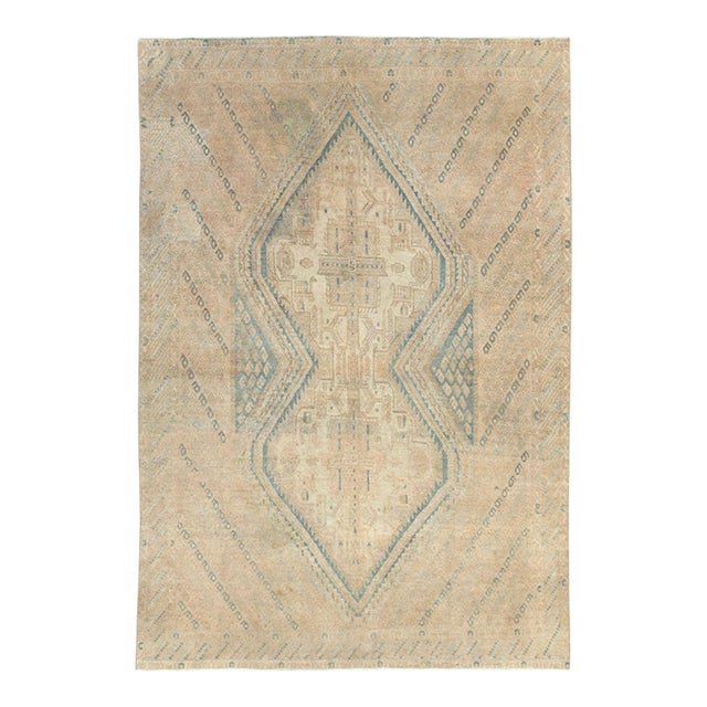Galerie Shabab Collection Mid-20th Century Persian Afshar Accent Rug For Sale