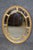 Glass Pair of Beveled Glass Oval Neoclassical Style Gilded Mirrors For Sale - Image 7 of 9