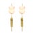 This pair of modernist hand-blown Murano glass sconces embodies the timeless allure of Italian craftsmanship and design,...
