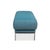Blue Fabric Stool with Chrome Feet from Rolf Benz For Sale - Image 4 of 6