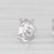 2020s New 0.40ctw Diamond Stud Earrings 14k White Gold Round Solitaire Studs - 2 Pieces For Sale - Image 5 of 6