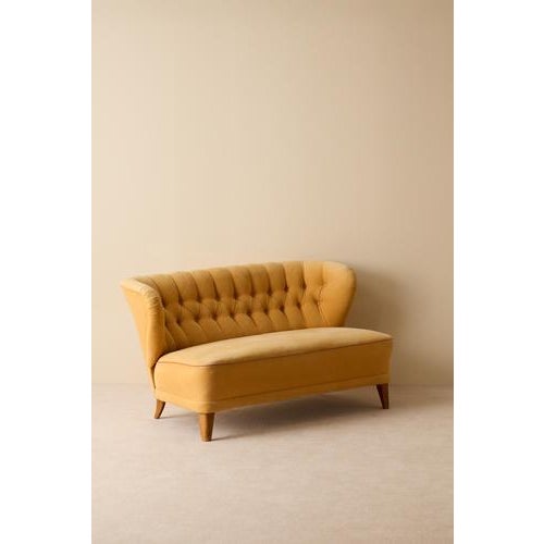 Sofa from AB Erik Eks Snickerifabrik, Malmö, Sweden, 1940s For Sale - Image 6 of 9