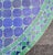 52" Handcrafted Blue and Teal Moroccan Mosaic Table For Sale In Orlando - Image 6 of 7