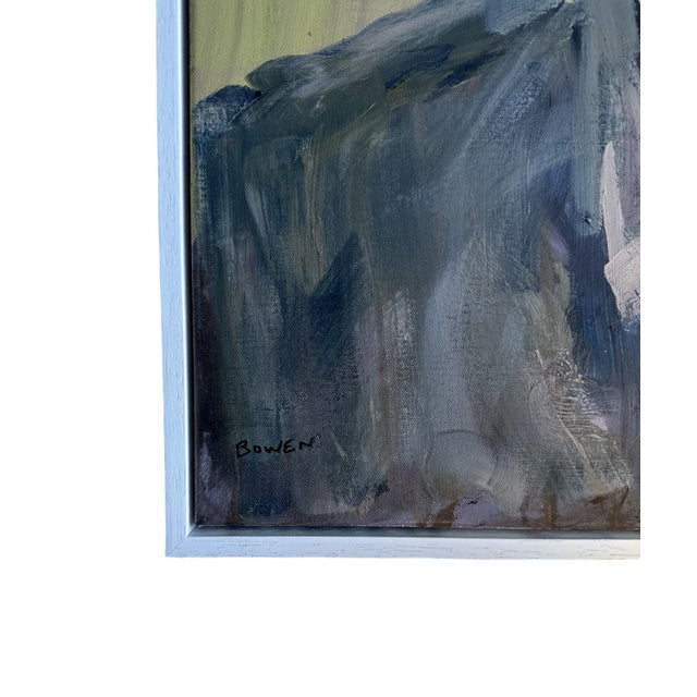 2000 - 2009 Peter Bowen, Tom Ward-Thomas Portrait, Oil on Canvas For Sale - Image 5 of 9