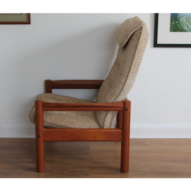 Vintage Danish Lounge Chair from Domino Mobler, 1970s For Sale - Image 6 of 13
