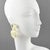Harriet Bauknight for Kaso designed these stunning lucite or acrylic clip-on earrings. The giant donut's dangling shape,...