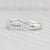 2010s Woven 0.35ctw Diamond Ring 18k White Gold Sz 5.75 Wedding Band Stackable a Jaffe, Size 5.75 For Sale - Image 5 of 8