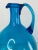 Vintage 1960s Blue Glass Jug For Sale In Boston - Image 6 of 7