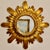 Vintage Italian Gilt Sunburst Mirror For Sale - Image 4 of 14