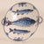 1940s Delft Plate Fish Plate Drip Tray Handpainted Decorative Bowl Set of 2 For Sale - Image 5 of 14