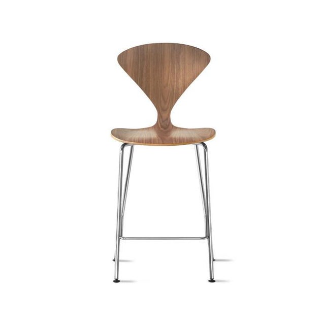 Mid-Century Modern Bar Stool attributed to Norman Cherner, 1950s For Sale - Image 3 of 15