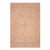 Shabby Chic Ziegler Tan Brown Hand-Knotted Wool Rug - 6'2'' X 8'11'' For Sale