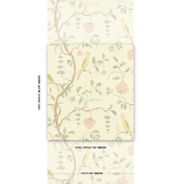 Wisteria Sisal is an original hand-painted design printed on our beautifully textured Haruki Sisal wallpaper. This...