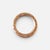 Bulgari B Zero Wide Four- Band , 18 Karat Rose Gold Loops White Eternity Band For Sale - Image 4 of 8