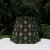 Green Foulard French Country Lampshade Small Clip on Hexagon Handmade For Sale - Image 6 of 12