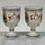 Early 20th Century Pair Antique Belgian Pêtre À Baudour Neoclassical Porcelain Hunt Scene Urns For Sale - Image 5 of 18