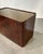 Mid-Century Modern Dry Bar in Walnut Root and Brass with Mirrored Top, Italy, 1970 For Sale - Image 3 of 18