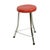 Stool in Red Faux Leather and Chrome from Brabantia, 1950s For Sale - Image 6 of 13