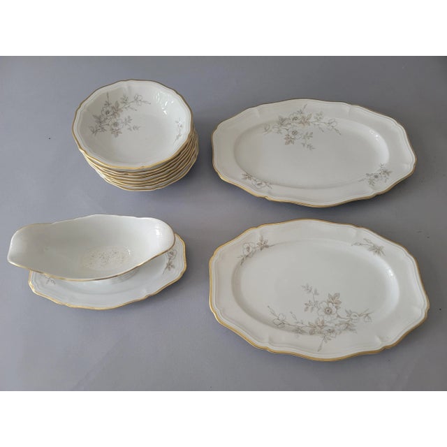 11-Piece Set of Johann Haviland Chippendale Dinnerware For Sale - Image 9 of 9