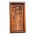 Hand Carved Fisherman Wood Relief Wall Hanging For Sale