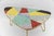 1950s Colorful Mosaic and Brass Coffee Table, Italy, 1950s For Sale - Image 5 of 18
