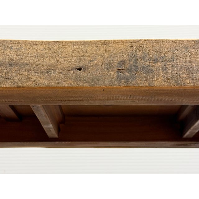 West Elm Emmerson Reclaimed Wood Dining Bench For Sale - Image 12 of 12