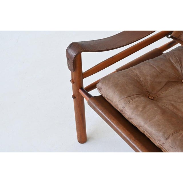 Sirocco Lounge Chairs attributed to Arne Norell, Denmark, 1960s, Set of 2 For Sale - Image 17 of 18