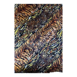 Vintage Animal Print Fabric Textile Panel