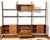 Vintage 3-Bay Double-Sided Bookcase, Italy, 1960s For Sale - Image 10 of 18