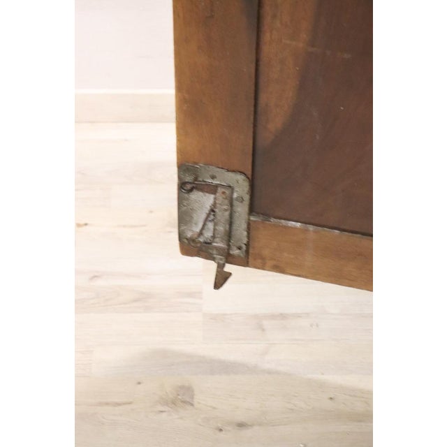 Antique Italian Walnut Wardrobe, 1600s For Sale - Image 15 of 18
