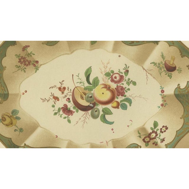 J. H. Thorpe, Worcester Porcelain Dish, 1910, Chromolithograph on Paper For Sale - Image 4 of 10