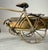 Handmade Antique Brass Bicycle Bike W/ Moving Parts & Side Car Trinket Box Jar For Sale - Image 4 of 13