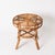 French Riviera Style Rattan and Woven Wicker Coffee Table, Italy, 1970s For Sale - Image 4 of 12
