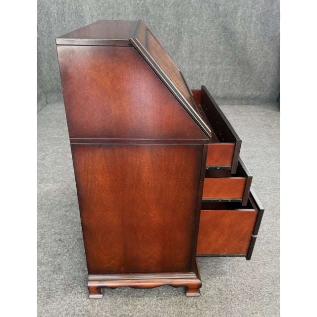 Brown Bombay Co. Secretary Desk For Sale - Image 8 of 14