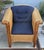 Wood and Wicker Armchairs, 1980s, Set of 2 For Sale - Image 9 of 16
