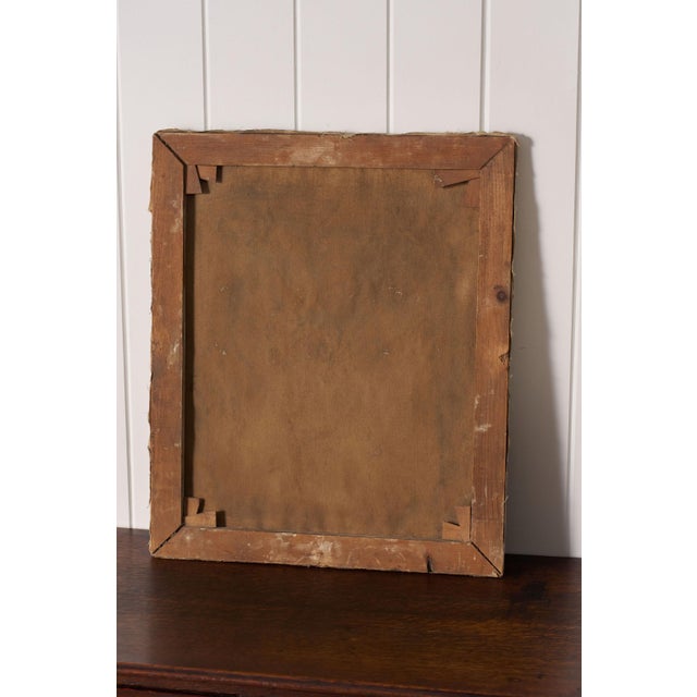 Original Oil on Canvas of Red Poppies (Signed 1946) For Sale In Charleston - Image 6 of 6