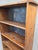 Brown Vintage Rustic Primitive Handmade Pine Bookcase With Metal Backing For Sale - Image 8 of 15