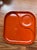1970s 1970s 4 Mug and 4Plate Ingrid Ltd. Chicago Orange/Terracotta Melamine Set - 8 pcs For Sale - Image 5 of 10