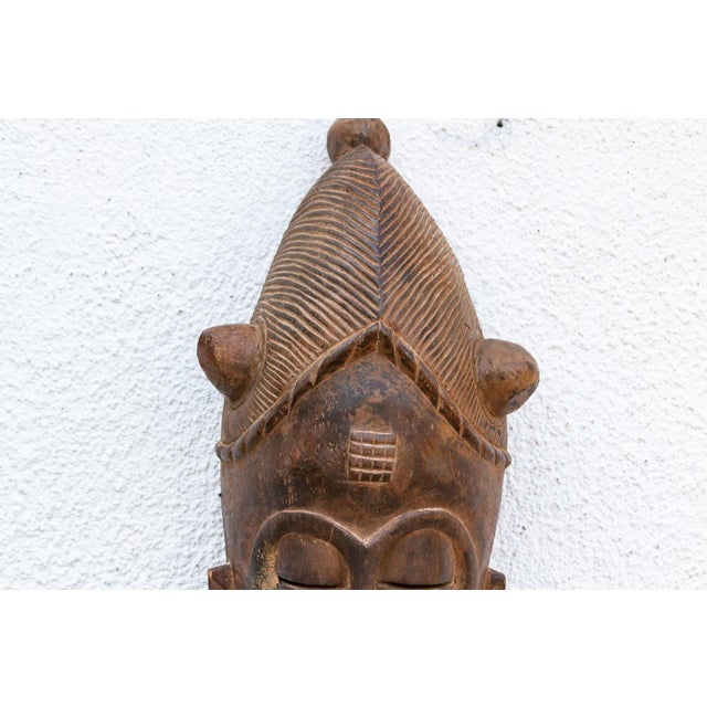 Carved Senufo Mask, Guardian of the Poro For Sale - Image 4 of 8
