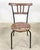 Set of Swedish Wooden Garden Chairs For Sale - Image 6 of 9