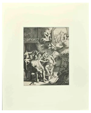 Romeyn de Hooghe, La Manière de se Bien Preparer à La Mort, Etching, 1700