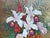 Wood Late 19thC Cussenneers Floral Oil Painting Frame For Sale - Image 7 of 17