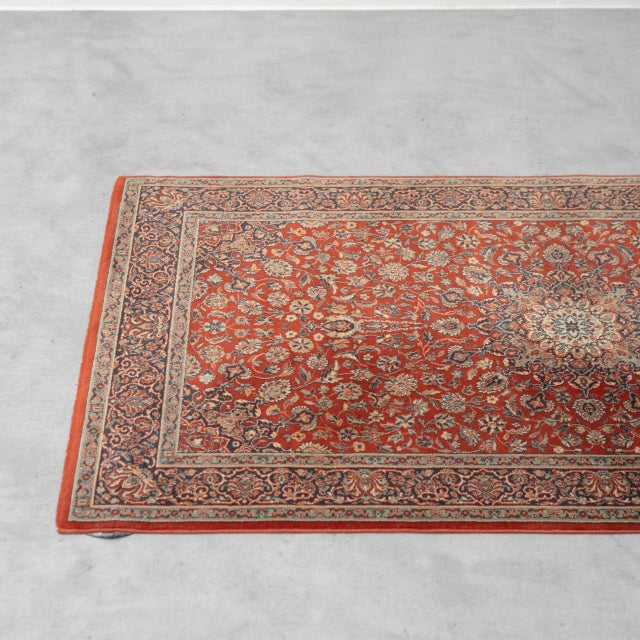 Vintage Shaah Pure Wool Rug, 1970s, in Very Good conditions. Designed 1970 to 1979