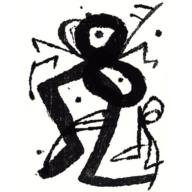 Joan Miró Engraver IV 2001 Woodcut Engraving 1 For Sale