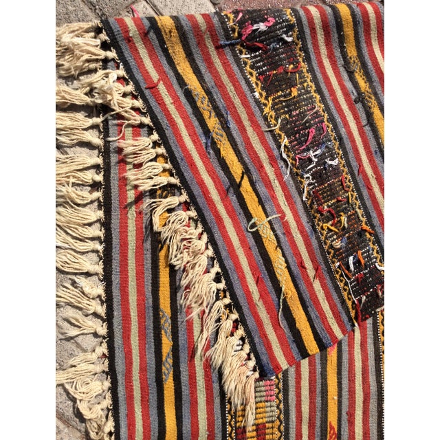 Tribal Kilim Rug - 67" X 101" For Sale - Image 11 of 12
