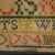 18th Century Scottish Antique Band Sampler, 1754 For Sale - Image 5 of 12