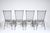 Set of 4 Black Iron Dining Side Chairs, C. 1980 For Sale - Image 9 of 18