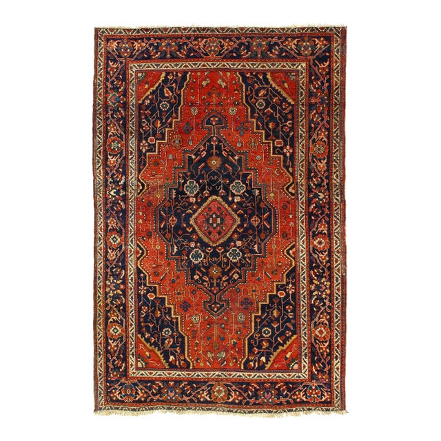 Pasargad DC Persian Antique Farahan Rug For Sale