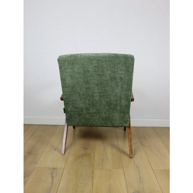 Olive Green B-310 VAR Armchair, 1970s For Sale - Image 4 of 12