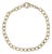 Cable Chain Bracelet 14k Yellow Gold 6.75" 4mm For Sale